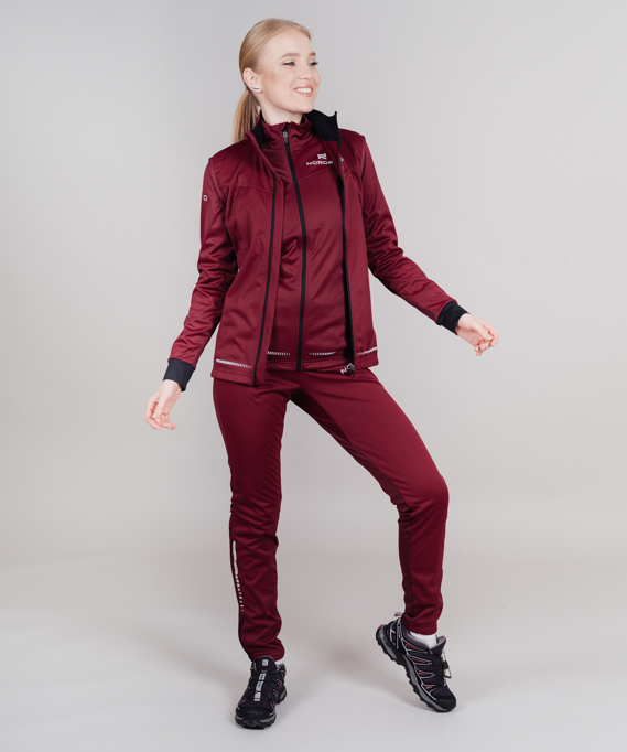 Разминочные брюки Nordski Pro Wine W