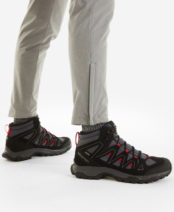 Ботинки мужские Salomon LYNGEN MID GTX Ebony/Black/Goji