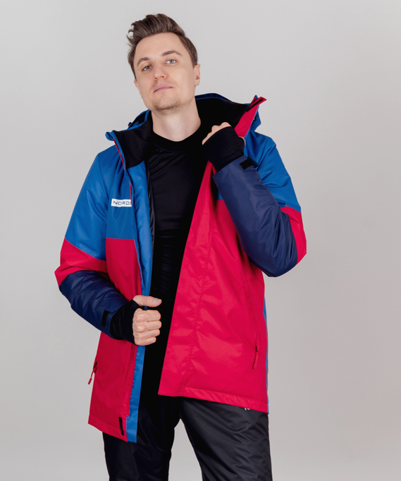 Утепленная куртка Nordski Casual True Blue/Red