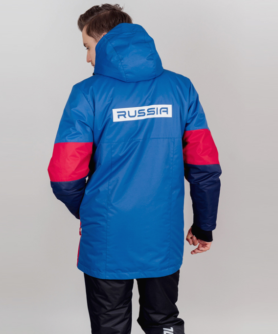 Утепленная куртка Nordski Casual True Blue/Red