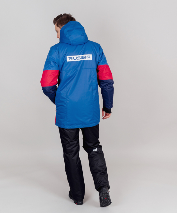 Утепленная куртка Nordski Casual True Blue/Red