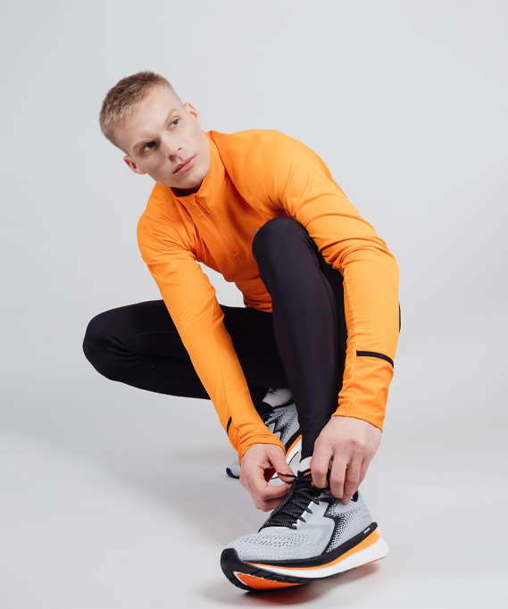 Лонгслив Nordski Pro Hand Orange q