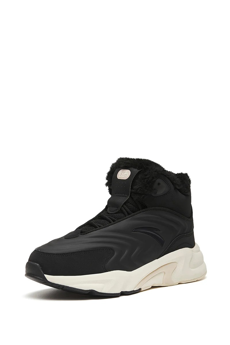 Повседневные высокие женские ботинки Anta STREET W Black/White