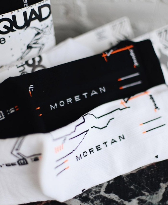 Носки MORETAN SQUAD White