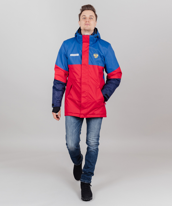 Утепленная куртка Nordski Casual True Blue/Red