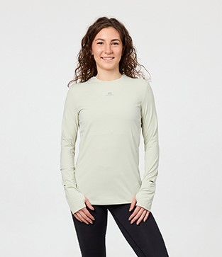 Лонгслив Nordski RunTech Smoky Green W