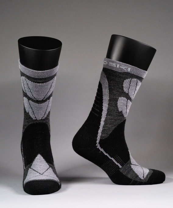 Носки Nordski Wool Black/Grey