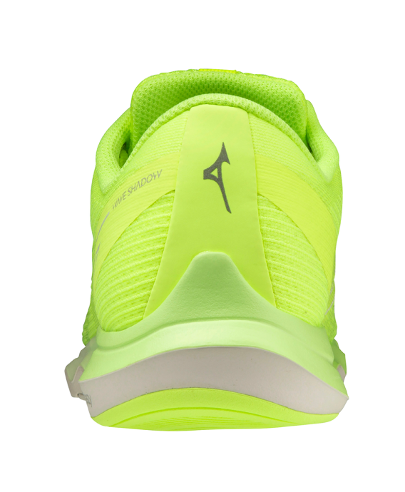 Кроссовки мужские Mizuno Wave Shadow 5 (Neon Lime/White/Light Purplish-Blue)