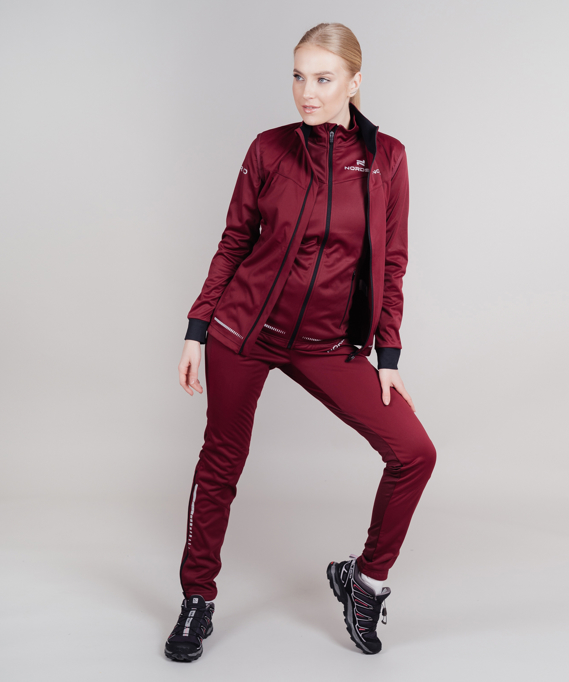 Разминочные брюки Nordski Pro Wine W