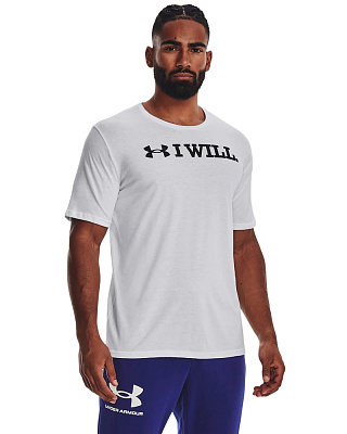 Футболка мужская Under Armour UA I WLL SS-WHT