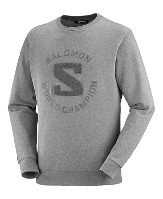 Пуловер Salomon OUTLIFE CREWNECK SWEAT U GY