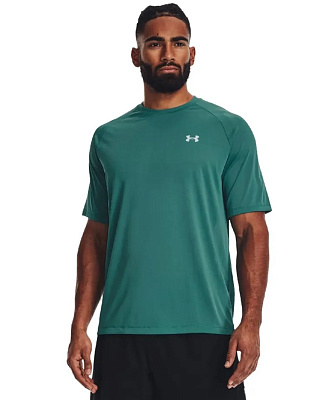 Футболка мужская Under Armour UA Tech Reflective SS-GRN