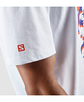 Футболка Salomon WINTER GRAPHIC TEE M Wh/R