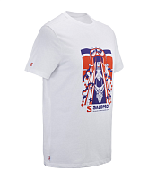 Футболка Salomon WINTER GRAPHIC TEE M Wh/R