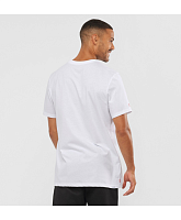 Футболка Salomon WINTER GRAPHIC TEE M Wh/R