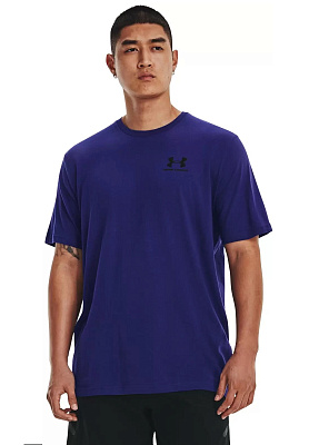 Футболка мужская Under Armour SPORTSTYLE LC SS-BLU