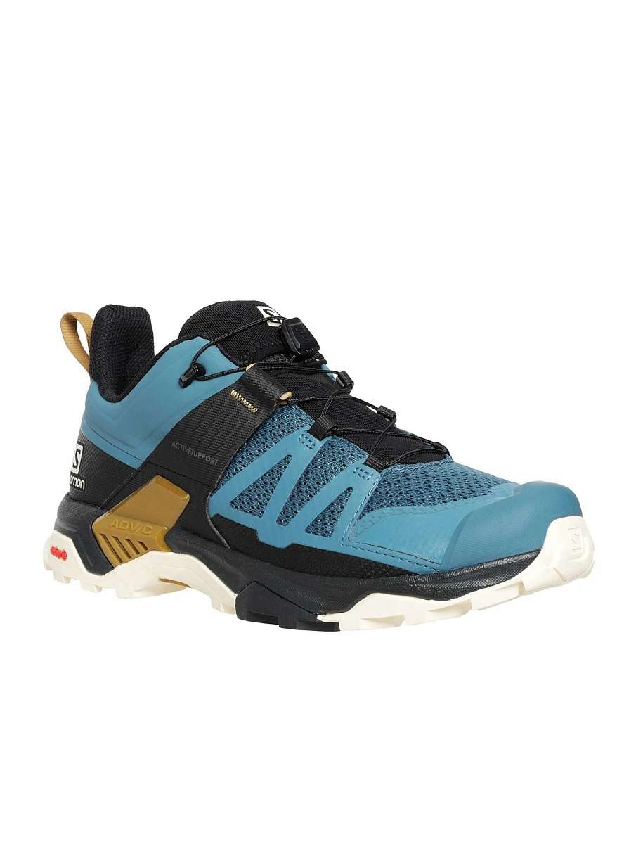 Кроссовки мужские Salomon X ULTRA 4 Mallard Blue/Bleached Sand/Bronze Brown