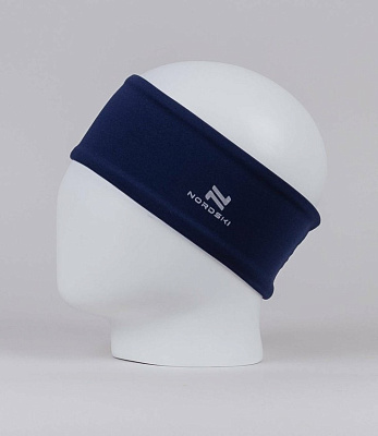 Повязка Nordski Warm Indigo Blue