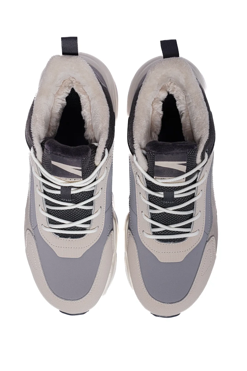 Кроссовки мужские повседневные утепленные Anta BASIC WINTER (Gray)