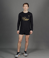 Футболка Nordski Training Black с длинным рукавом (merch Kazan) M