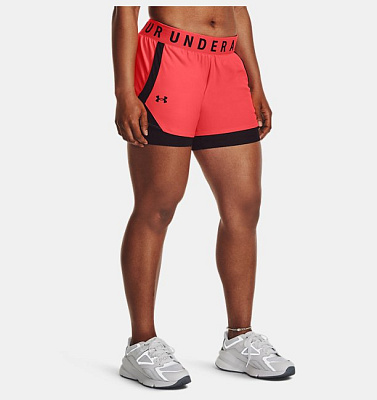 Шорты женские Under Armour UA Play Up 2-in-1 Shorts-RED