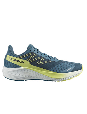 Кроссовки мужские Salomon AERO BLAZE Blue Ashes/Sunny Lime/Dark Sapphire