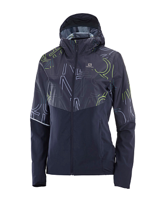 Куртка Salomon AGILE FZ HOODIE W NIGHT SKY LC1627700