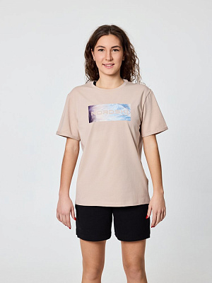 Футболка Nordski Simple Logo Beige W