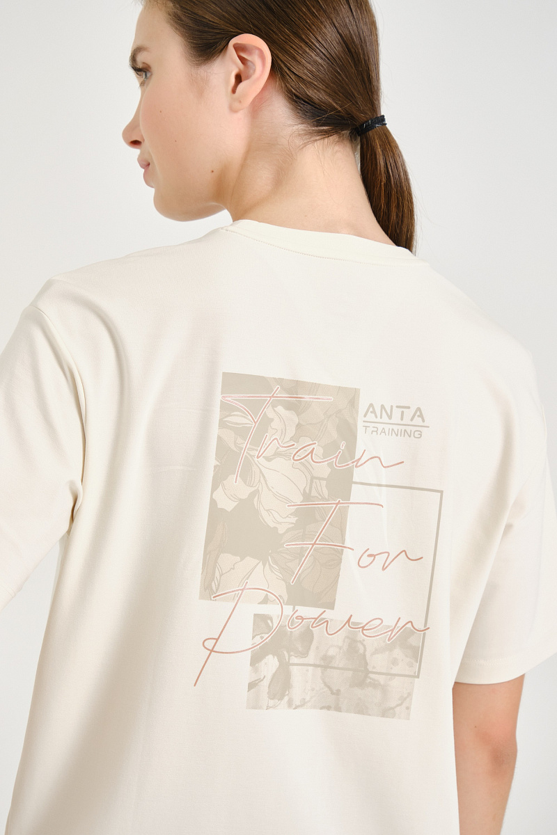 Футболка женская Anta TRAINING Grey