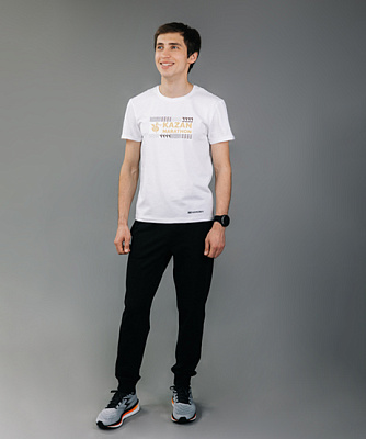 Футболка Nordski Simple Logo White (merch Kazan)