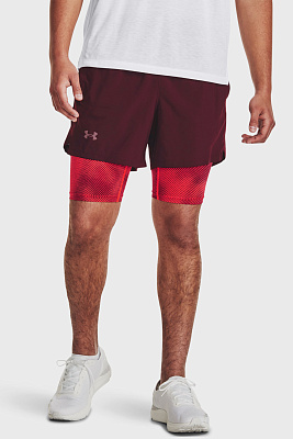 Шорты мужские Under Armour UA LAUNCH 5'' 2-IN-1 SHORT-MRN