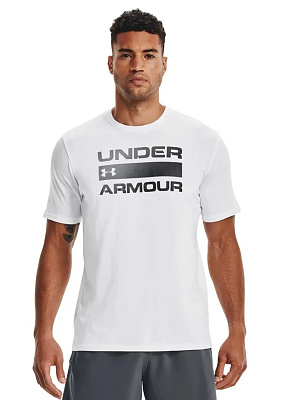 Футболка мужская Under Armour UA TEAM ISSUE WORDMARK SS-WHT