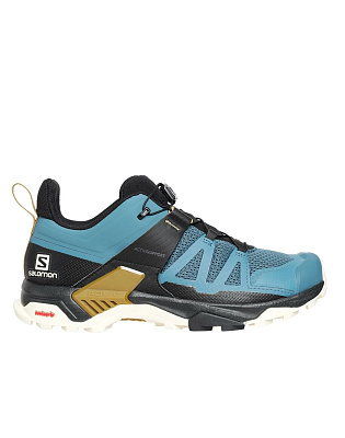 Кроссовки мужские Salomon X ULTRA 4 Mallard Blue/Bleached Sand/Bronze Brown