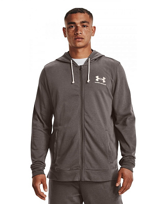 Толстовка мужская на молнии Under Armour UA Rival Terry LC FZ-BRN