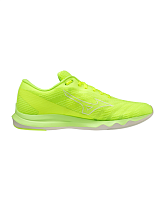 Mizuno Wave Shadow 5 Neon Lime White Light Purplish Blue