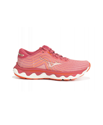 Кроссовки женские Mizuno Wave Horizon 6 W (Pink-Red/Pink-Red/Red-Orange)