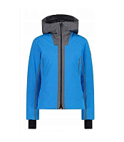 Куртка женская WOMAN JACKET FIX HOOD CMP TURCHESE (Светло-голубой)