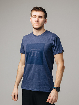 Футболка мужская Noname LOGO T-SHIRTS UX Tinted Blue