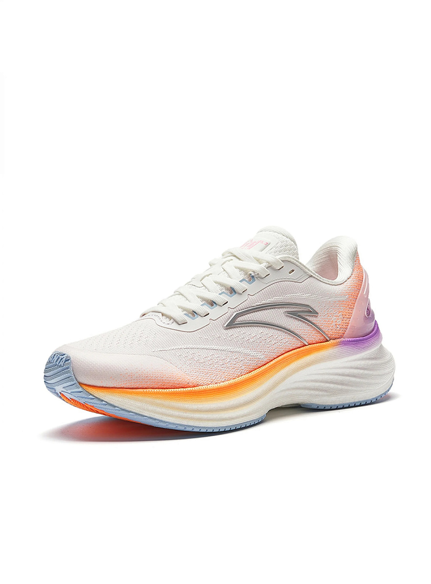 Кроссовки для бега женские Anta TRON 5.0 (Beige/Orange/Purple)