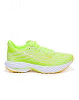 Кроссовки женские Mizuno Wave Rider 28 W (Lime/Brown/White)