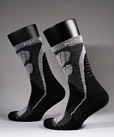 Носки Nordski Wool Black/Grey