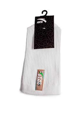 Носки Anta Crew Terry Socks (Milk White)