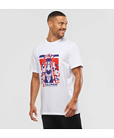 Футболка Salomon WINTER GRAPHIC TEE M Wh/R