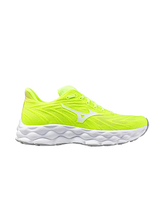 Кроссовки женские Mizuno WAVE SKY 8 (W) Neo Lime/White/Apricot Ice