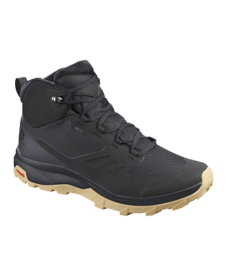 Ботинки мужские Salomon OUTsnap CSWP Black/Ebony/Gum1a